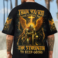 Thank You God Warrior Men's All Over Print Shirt - Yhhn1604252