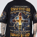 I Would Rather Stand With God Lion Men's All Over Print Shirt - Yhhn0404241