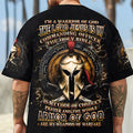I'm A Warrior Of God Men's All Over Print Shirt - Yhhn0204253