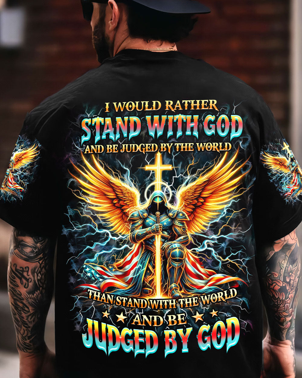I Would Rather Stand With God Men's All Over Print Shirt - Yhhn0705241