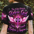She Who Kneels Before God Women's All Over Print Shirt - Yhln2308232