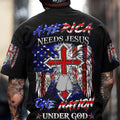 America Needs Jesus Men's All Over Print Shirt - Yhln0308232