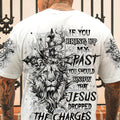 Jesus Dropped The Charges Lion Men's All Over Print Shirt - Yhhn2307243