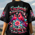 Cardinals Appear When Angels Are Near Women's All Over Print Shirt - Yhhn2703251