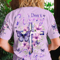 Don't Worry God Is In Control Women's All Over Print Shirt - Yhln1108234
