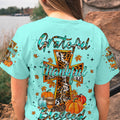 Grateful Thankful Blessed Women's All Over Print Shirt - Yhln1008231