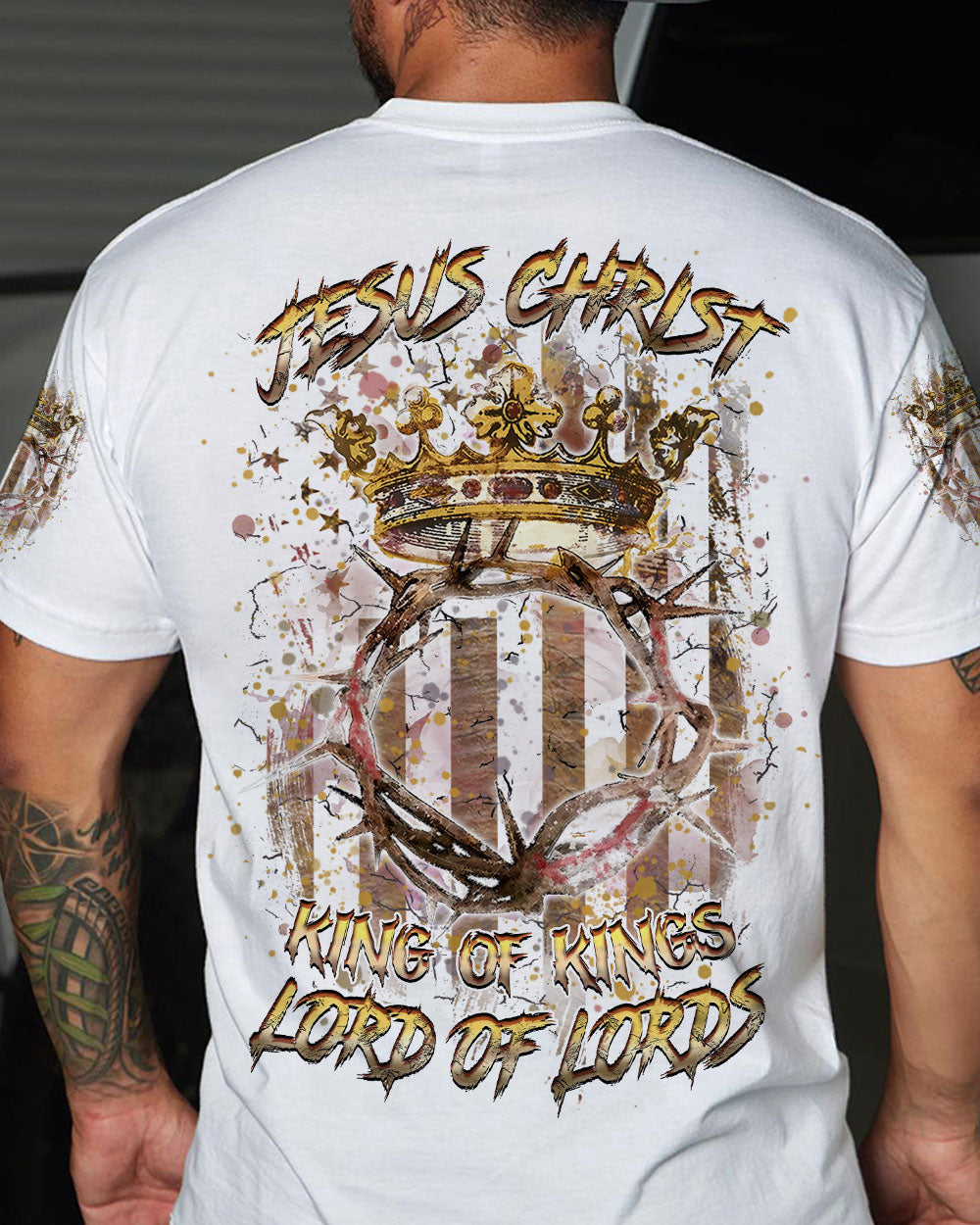 Jesus Christ King Of Kings Lord Of Lords Men's All Over Print Shirt - Yhhn1004242