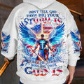 Tell The Storm How Big Your God Is Men's All Over Print Shirt - Yhhn1610245