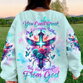 You Can't Break A Woman Cross Rose Women's All Over Print Shirt - Tltw1701243
