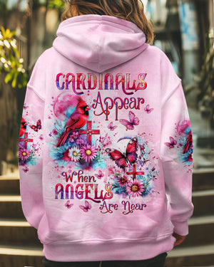 When Cardinals Appear Angels Are Near Women's All Over Print Shirt - Tltw0712244