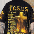 Jesus Is My God Men's All Over Print Shirt - Yhhn1405244