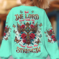 Lord Stood With Me Cross Rose Women's All Over Print Shirt - Tltw1208244
