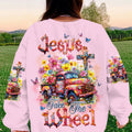 Jesus Take The Wheel Women's All Over Print Shirt - Tltw2002244