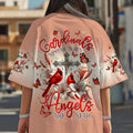 Cardinals Appear When Angels Are Near Women's All Over Print Shirt  - Tltw1903253
