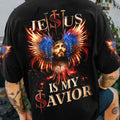 Jesus Is My Savior Wings Men's All Over Print Shirt - Tltw1108234