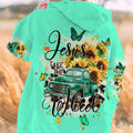 Jesus Take The Wheel Women's All Over Print Shirt - Tltw1909232