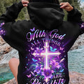 With God All Things Are Possible Women's All Over Print Shirt - Yhlt2901244