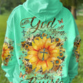 With God All Things Are Possible Sunflower Women's All Over Print Shirt - Yhhg1909231