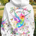 Hummingbirds Appear When Angels Are Near Women's All Over Print Shirt - Yhhg1110231