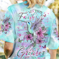 Let Your Faith Be Greater Than Your Fear Women's All Over Print Shirt - Yhhg0410233