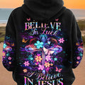 I Don't Believe In Luck I Believe In Jesus Women's All Over Print Shirt - Yhhg2809233