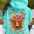 Living Life Somewhere Between Jesus Heifers Women's All Over Print Shirt - Yhhg1309231