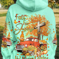 Fall For Jesus He Never Leaves Women's All Over Print Shirt - Yhdu1310234