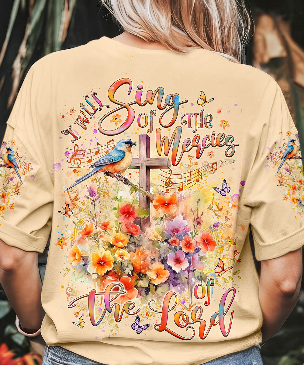 I Will Sing of the Mercies of the Lord Women's All Over Print Shirt - Yhlt1306241