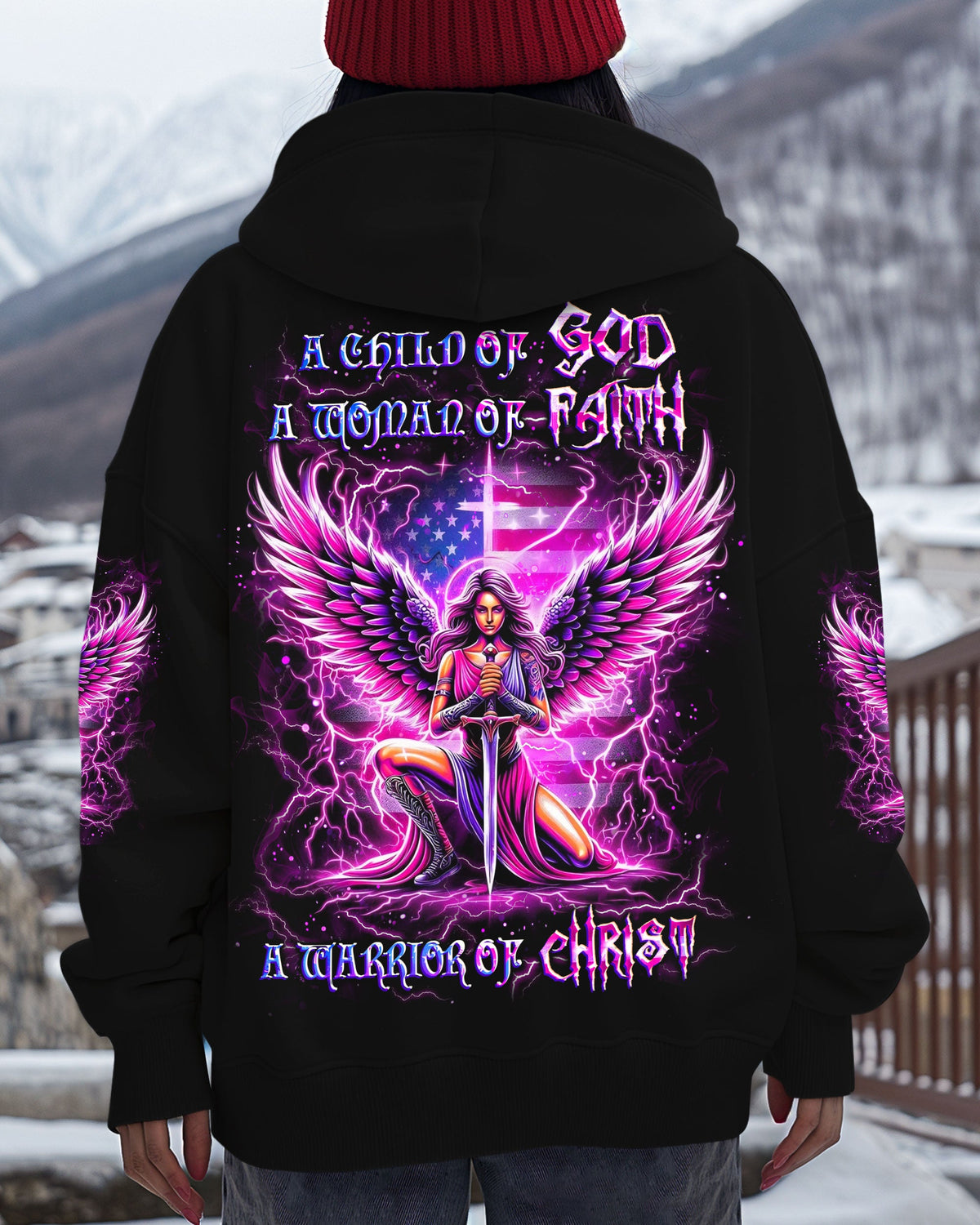 A Child Of God A Woman Of Faith Women's All Over Print Shirt - Yhlt1802251