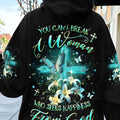You Can't Break A Woman Who Seeks Women's All Over Print Shirt - Yhdu1411234