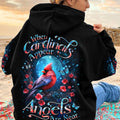 When Cardinals Appear Angels Are Near Women's All Over Print Shirt - Yhdu1512234