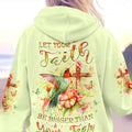 Let Your Faith Be Bigger Than Your Fear Women's All Over Print Shirt - Yhlt1503243