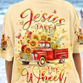 Jesus Take The Wheel Women's All Over Print Shirt - Yhlt1707241
