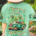 Jesus Take The Wheel Women's All Over Print Shirt - Yhlt0305244