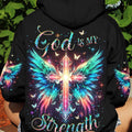 God Is My Strength Women's All Over Print Shirt - Yhdu0301243