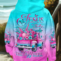 Jesus Take The Wheel Women's All Over Print Shirt - Yhlt0201252
