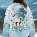 God Is With You Women's All Over Print Shirt - Yhlt2201252