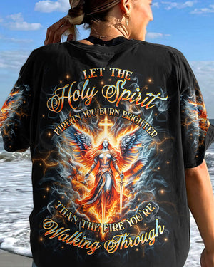 Let The Holy Spirit Fire In You Women's All Over Print Shirt - Yhhg1704241