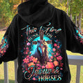 Runs On Jesus And Horses Women's All Over Print Shirt - Yhdu0512233