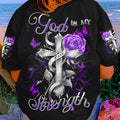 God Is My Strength Women's All Over Print Shirt - Yhdu1409232