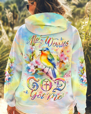 No Worries God Got Me Women's All Over Print Shirt - Yhlt1309241