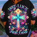 Not Luck Just God Women's All Over Print Shirt - Yhdu0410231