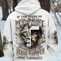 Jesus Dropped The Charges Lion Men's All Over Print Shirt - Yhlt2511242