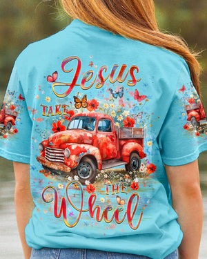 Jesus Take The Wheel Women's All Over Print Shirt - Yhlt0706242