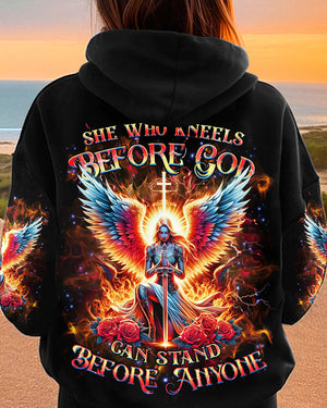 She Who Kneels Before God Women's All Over Print Shirt - Yhhg1104241