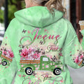 Jesus Take The Wheel Women's All Over Print Shirt - Yhdu1011232