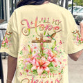 All My Hope Is In Jesus Lilies Women's All Over Print Shirt - Yhlt1303241