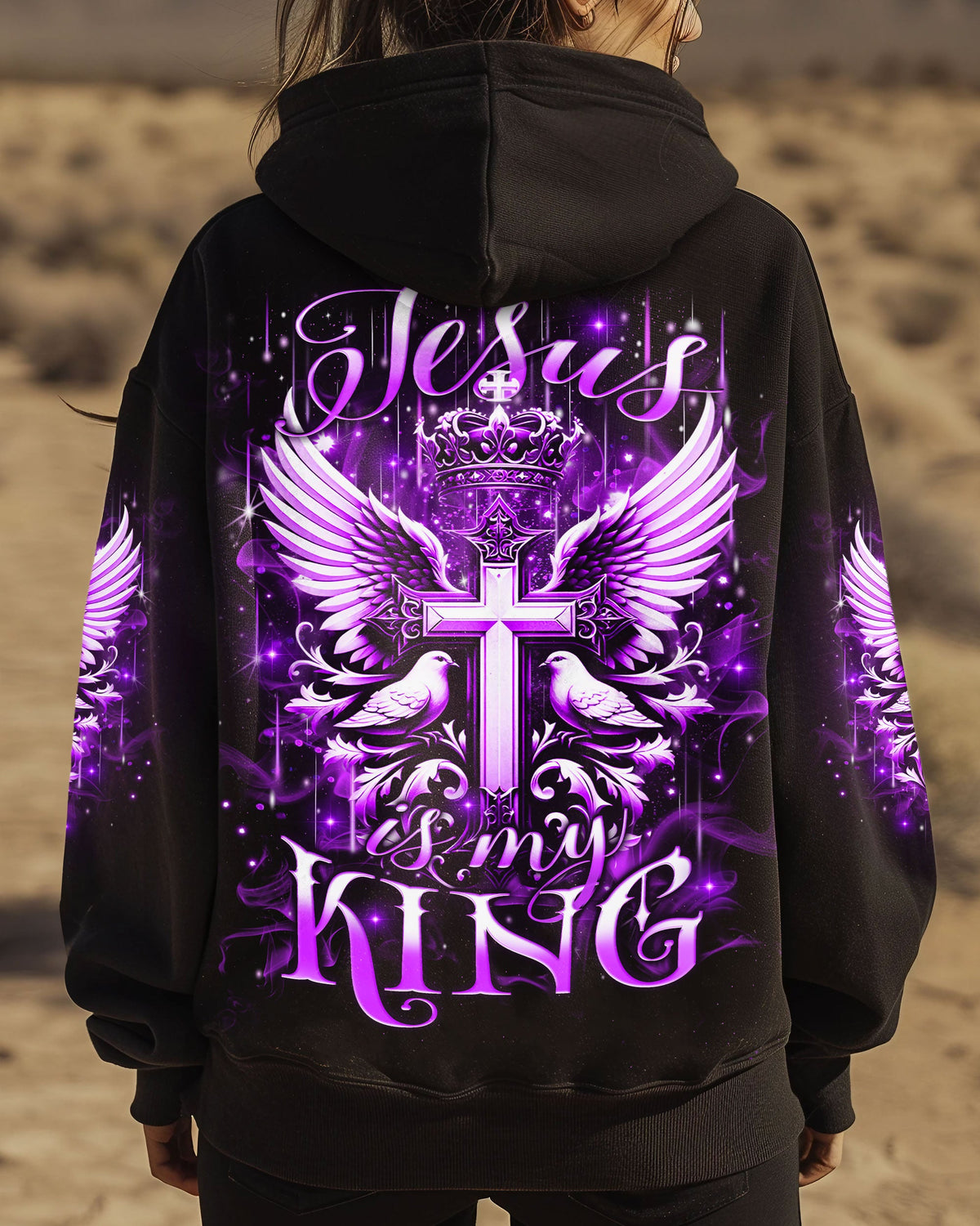 Jesus Is My King Women's All Over Print Shirt - Yhlt0212243