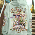I Am At Peace With God Women's All Over Print Shirt - Yhlt2502254