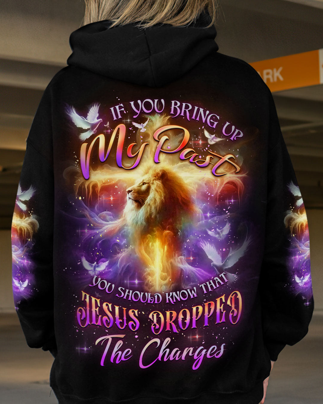 Jesus Dropped The Charges Lion Women's All Over Print Shirt - Yhlt1209242